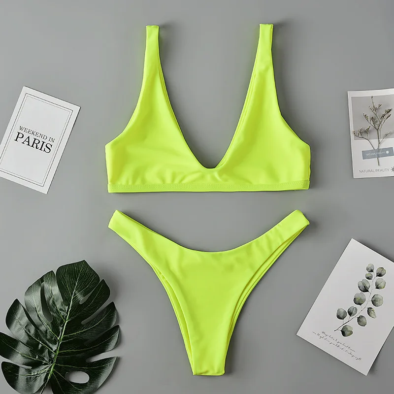 

Europe and America hot sale swimsuit women sexy bikini bathing suit 2020, 8 colors
