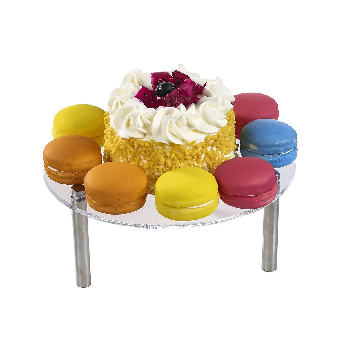 Acrylic Cake Stand Display Holder Cupcake Display Tray Cake Stand Set