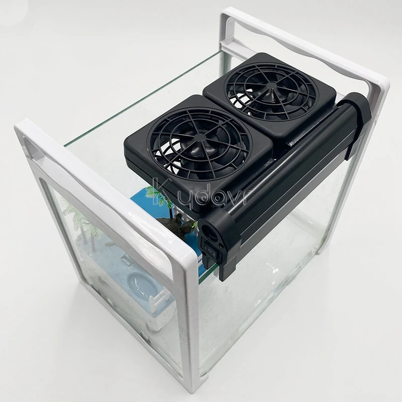 

Ultra quiet Aquarium Cooling Fan Fish Tank Cold Wind Chiller aquarium water cooler
