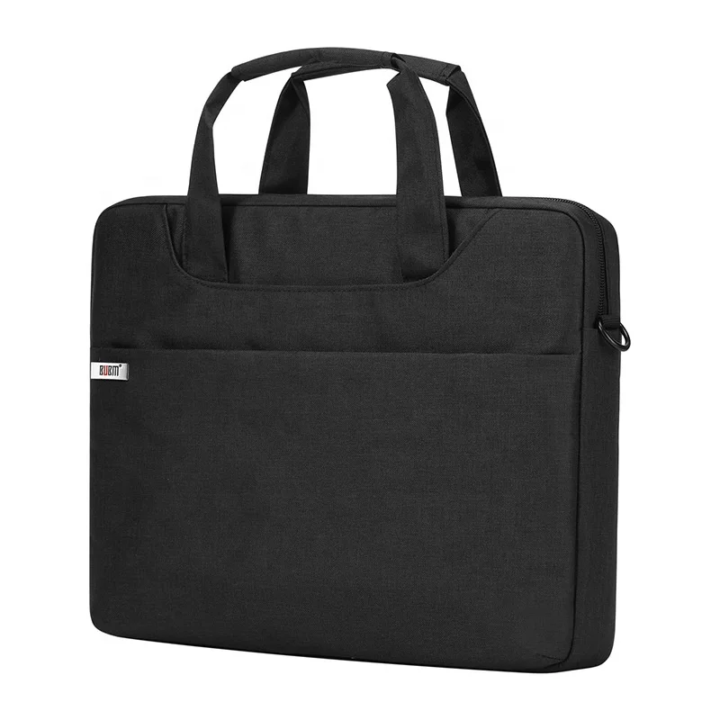 

Hot sale 15 inch polyester business bag with collapsible handle laptop bag, Customized