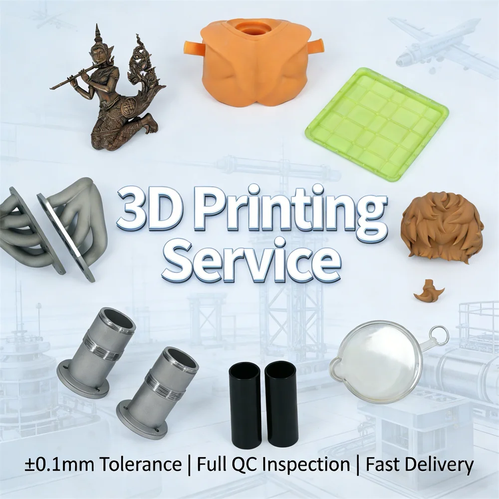 High Precision Rapid Prototype Industrial Print Customized OEM DMLS 3D Printing Service