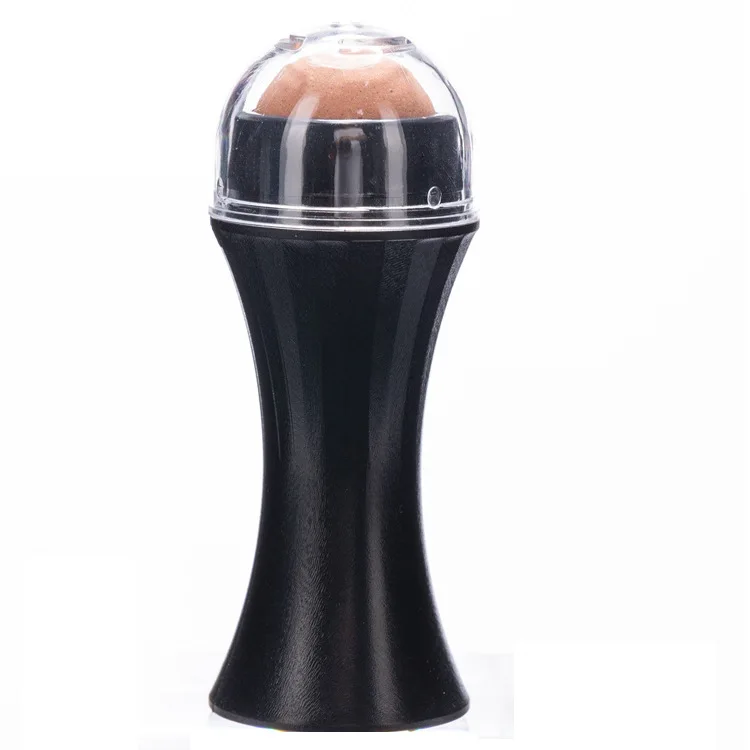 

volcanic roller oil control volcanic reusable oil-absorbing roller korean volcanic stone oil absorber, Black/customized