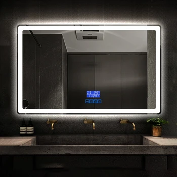 Wholesale Modern Wall Mirror With Lights Hotel Project Bathroom Led ...