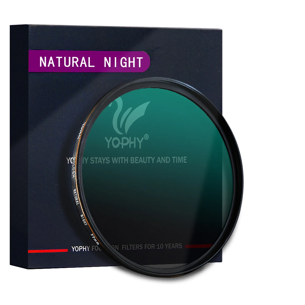 

YOPHY camera Natural Night Filter 67mm 72mm 77mm Camera Lens filter Factory OEM