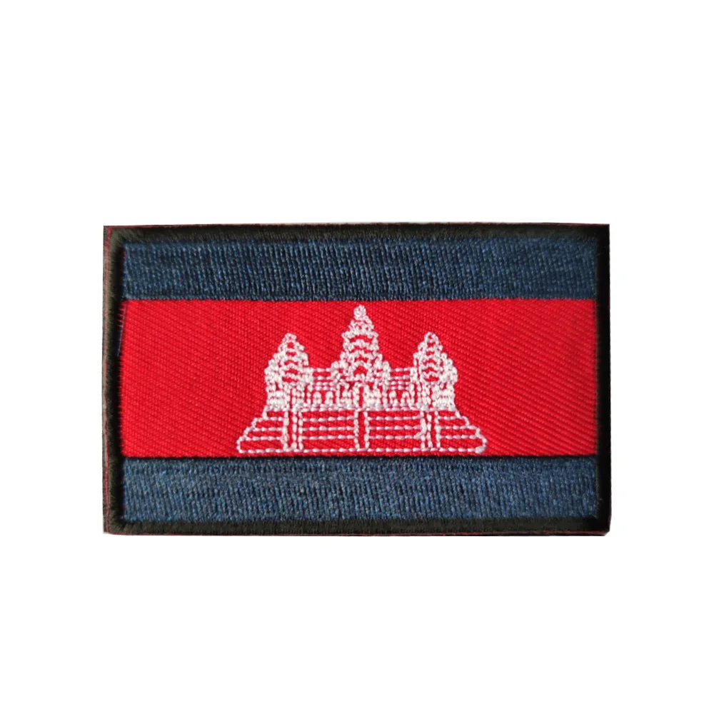 

Southeast Asian flag embroidery patch backpack badge Korea Japan Laos Philippines Thailand and other countries patch