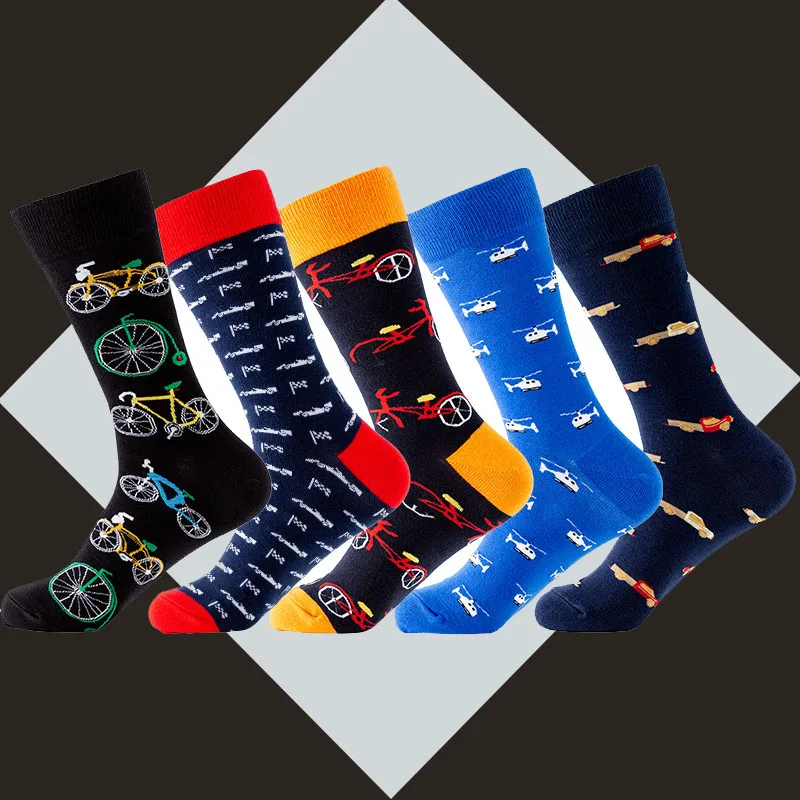 

REMOULD Dropshipping 2022 Made In China Cheap Designer Men Funny Cotton Long Socks, Picture shows/custom