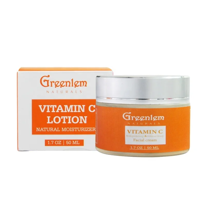 

Natural whitening skin ,Anti-aging Vitamin C face cream, White color