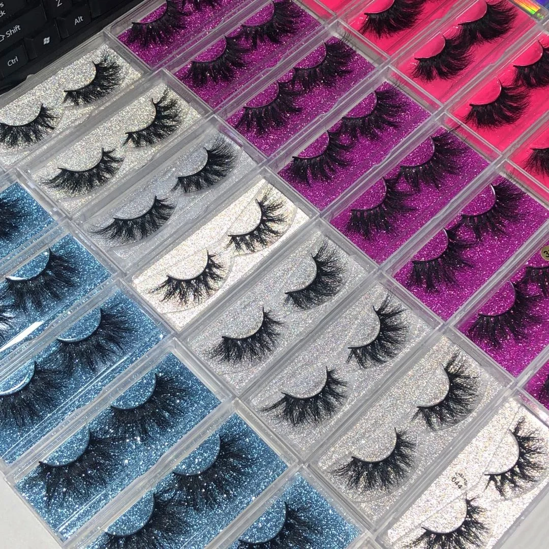 

Beautiful 3D mink lashes and eyelashes packaging box