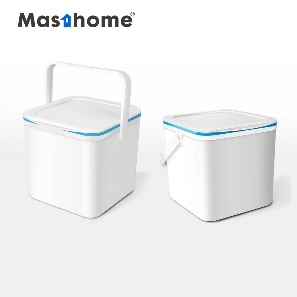 

Masthome plastic indoor garbage kitchen recycle cabinet rubbish waste dust compost trash bin