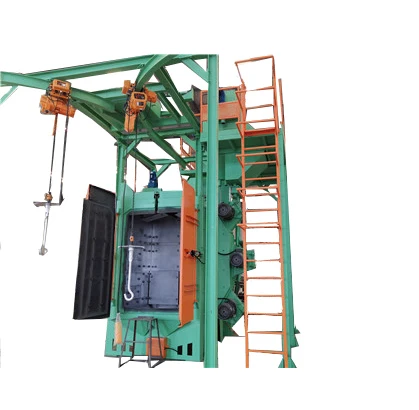
KNNJOO - LPG /CNG /Gas Cylinder Shot Blasting Rust Removing Machine 