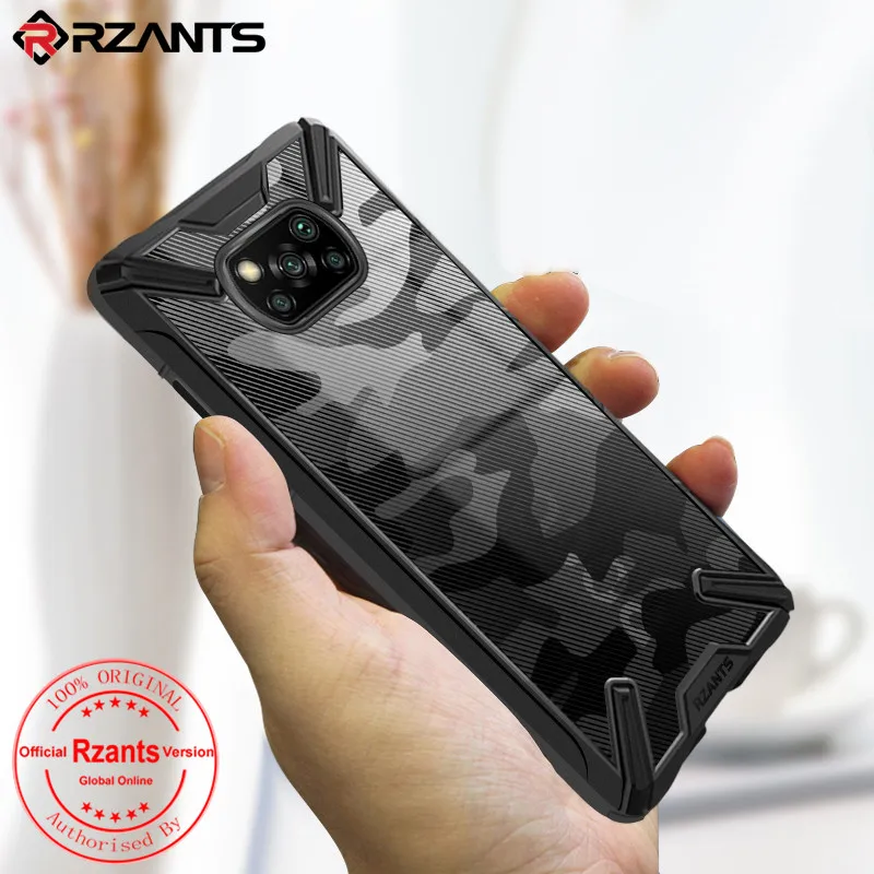 

Rzants For Xiaomi poco x3 nfc Case [ Camouflage military ] Hard Back Silica Gel Matte ShockProof Slim Thin Cover Phone Casing