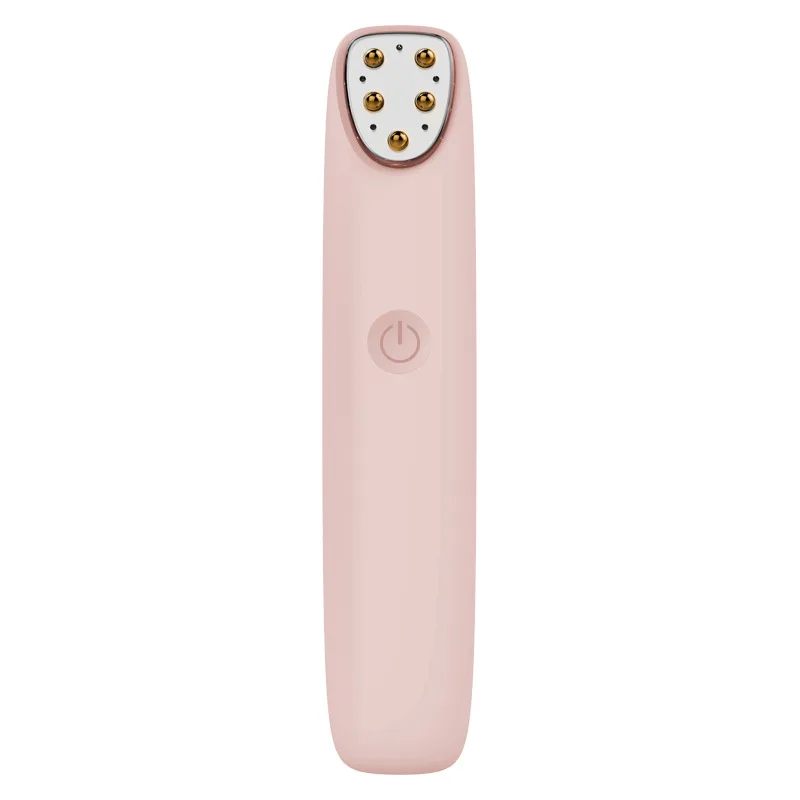 

Portable Ems RF PDT red LED light sonic vibration Heated Eye Lip Beauty Care Massage pen Device