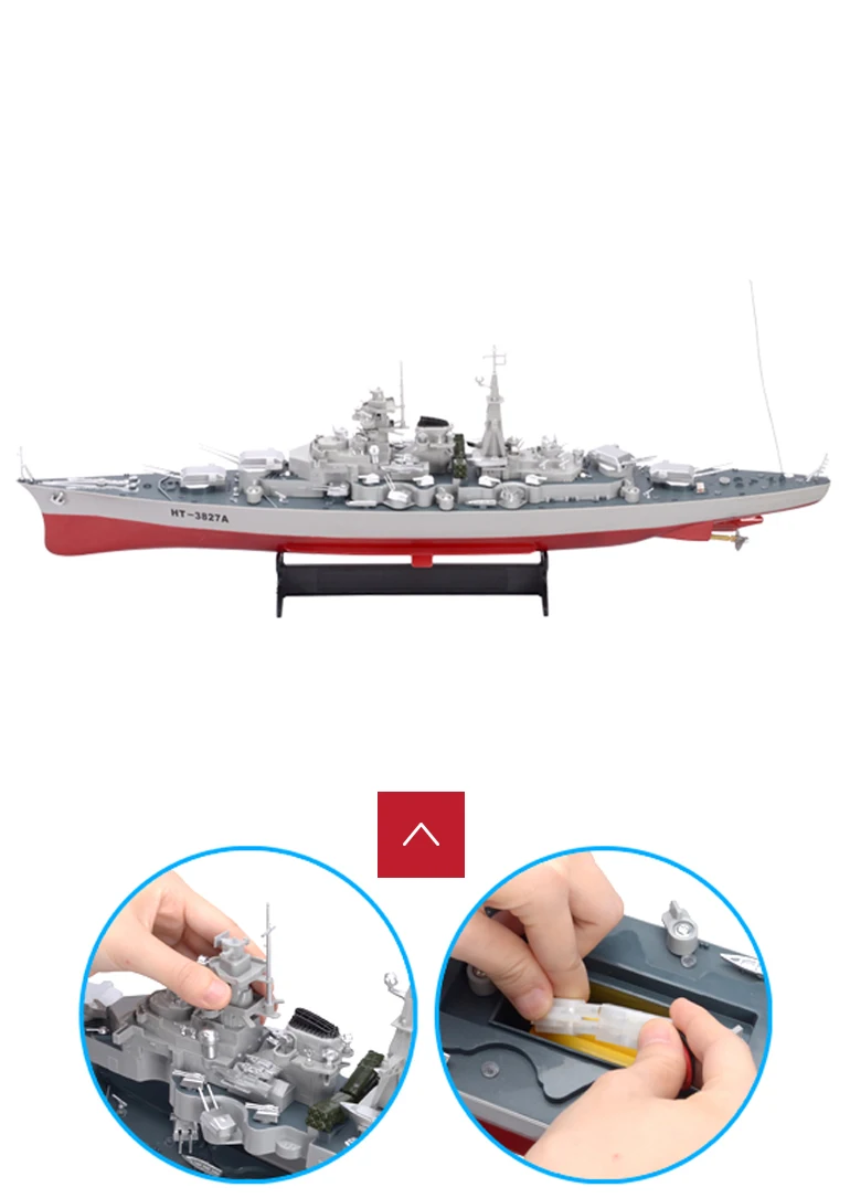 army battleship toy