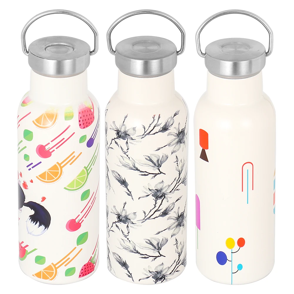 

BPA Free 500ml Stainless Steel Water Bottle Double Wall Vacuum Flask, Customized color