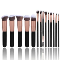 

14pcs Synthetic Hair Wood Handle Makeup Brush Set