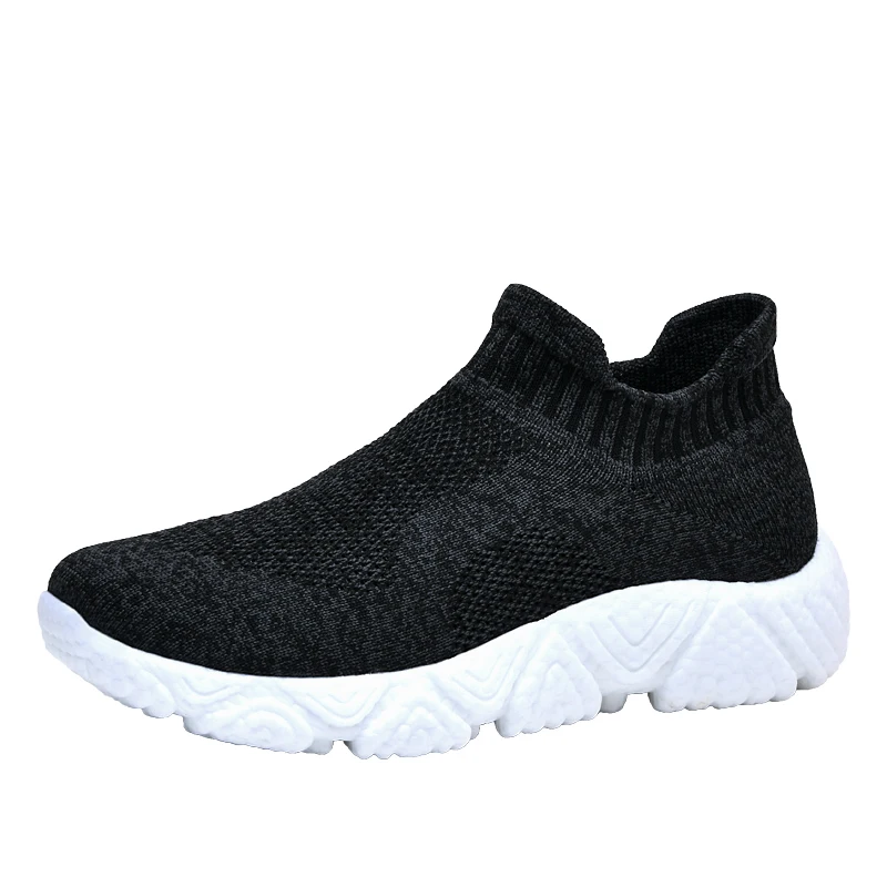 

2021 Fashion Trend Wholesale casual shoes breathable cloth suede upper casual sneakers for men, Blond black gray