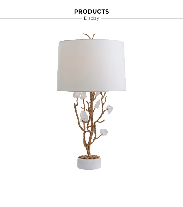 luxury creative table lamp