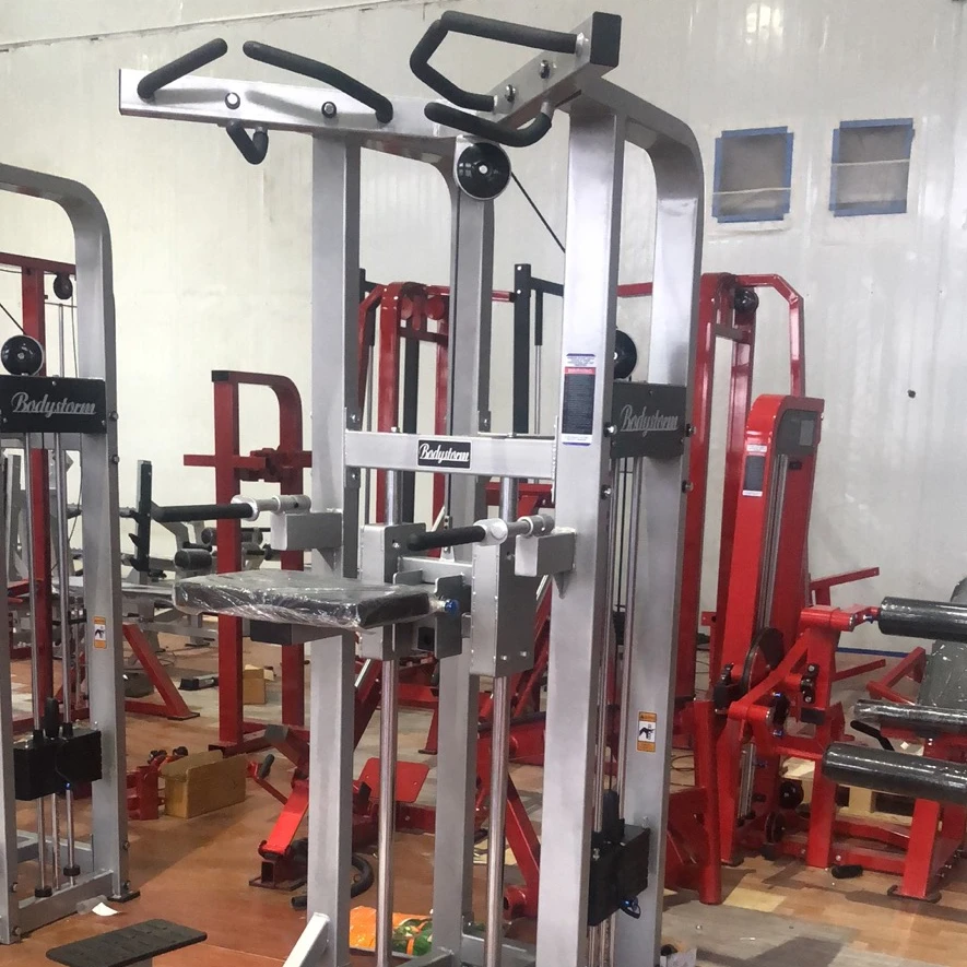 

Gym equipment Assist dip chin pull-up pin loaded machine commercial home equipment