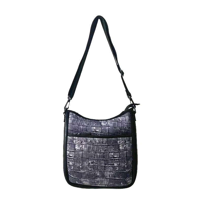 

2020 Customized factory lady neoprene big size bag and waterproof neoprene material crossbody bag hobo bag