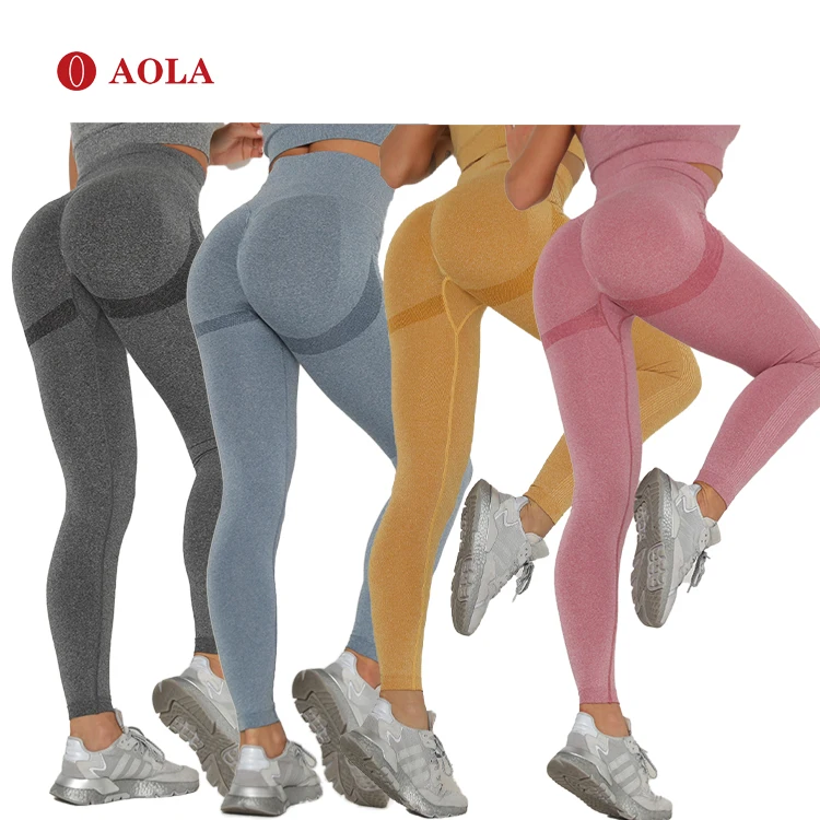 

AOLA Breathable Sport Gym Clothing Hot Sale Gym Leggings Women Leggins for Women Yoga, Picture shows