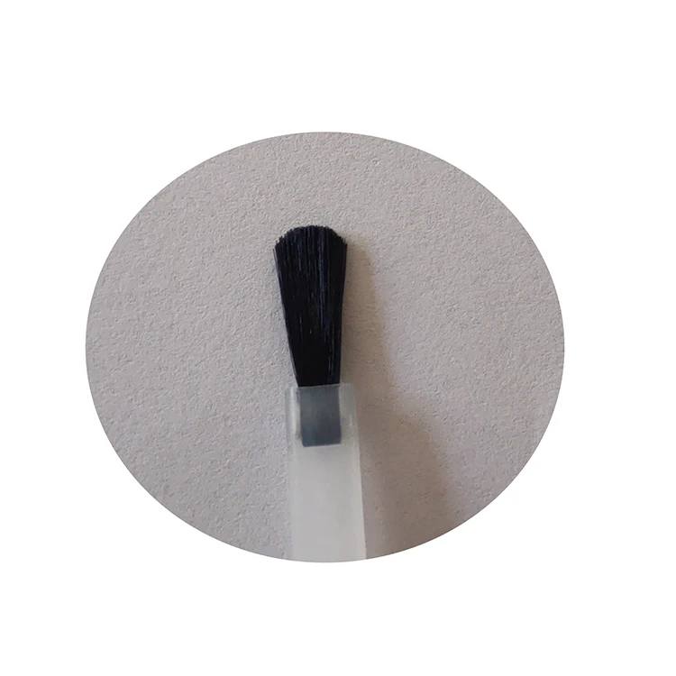 Arch Head Nail Polish Brush Many Size Curved Black Bristle Brush For Gel Polish Fnb102a Oem