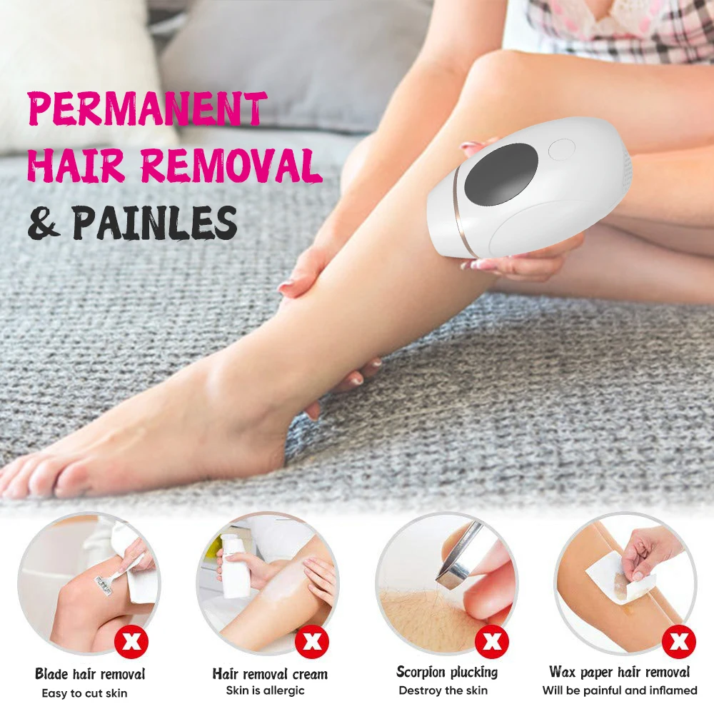 Ice Cooling Home Ipl Hair Removal Handheld,Portable Hair Removal Laser