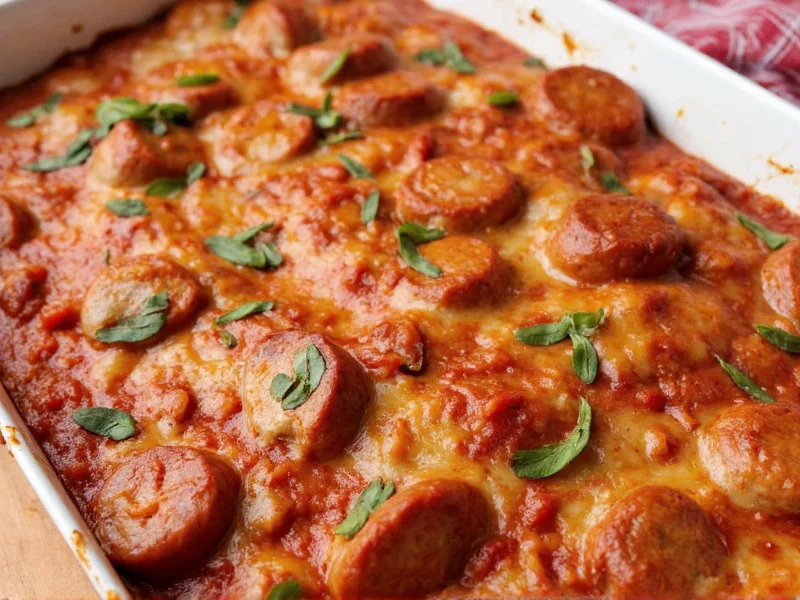 Perfect Italian Sausage Bake Recipe: Simple & Flavorful Dinner