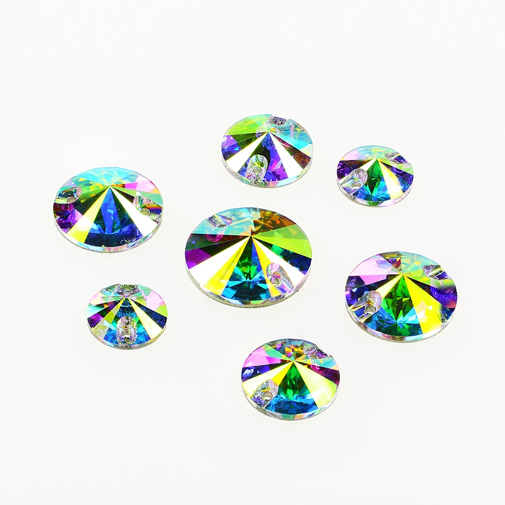 

Manufacturer Price Women Rhinestones Crystal Beads Decoration Flat Bottom Sew On Stone For Clothing Dress Bags Shoes