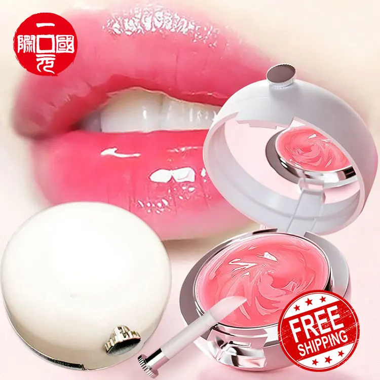 

Onedollar High effective pink eesence whitening skin lip lightening cream vegan lip patch mask