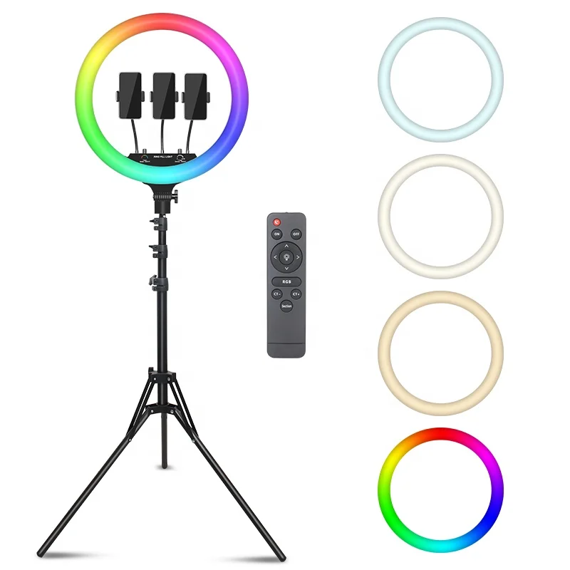 

RGB Photo Light 18 Inch USB Photographic Lighting with Remote Control Led Light