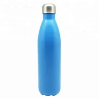 

color stainless steel drinking water bottle with custom logo