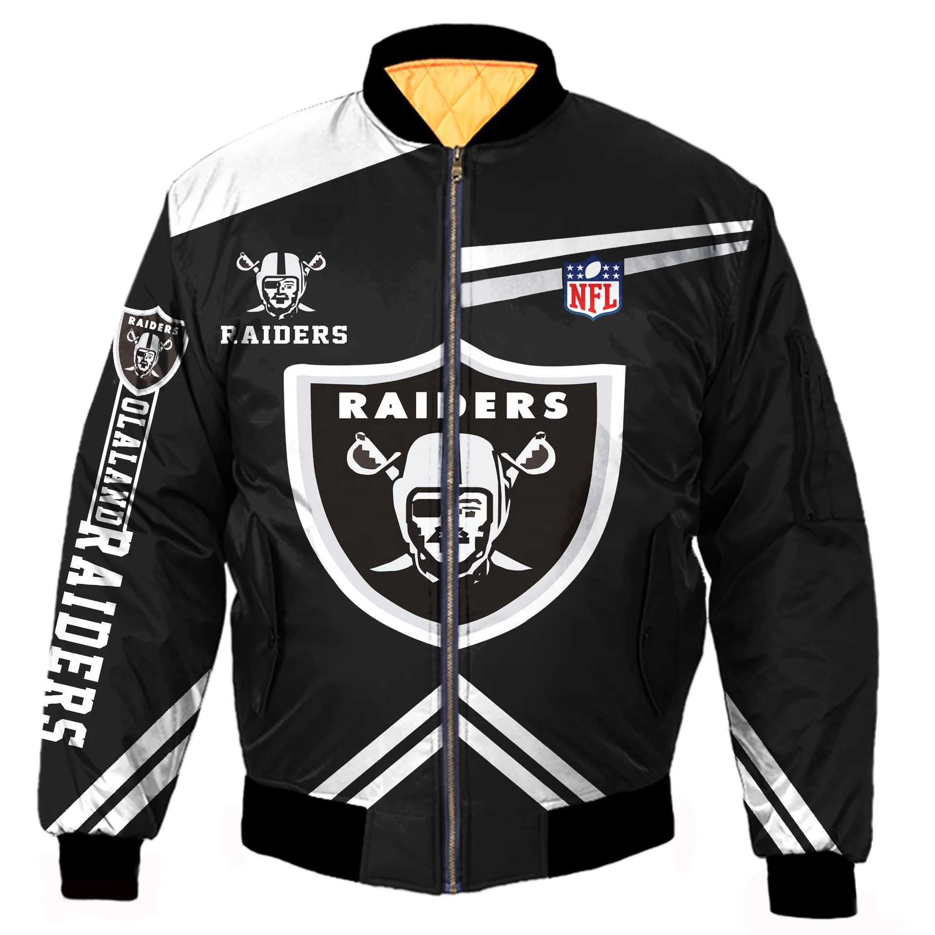 

2021 US America Oakland Raiders Super Bowl Cotton Men Sports Football NFL Winter Jacket, All teams available