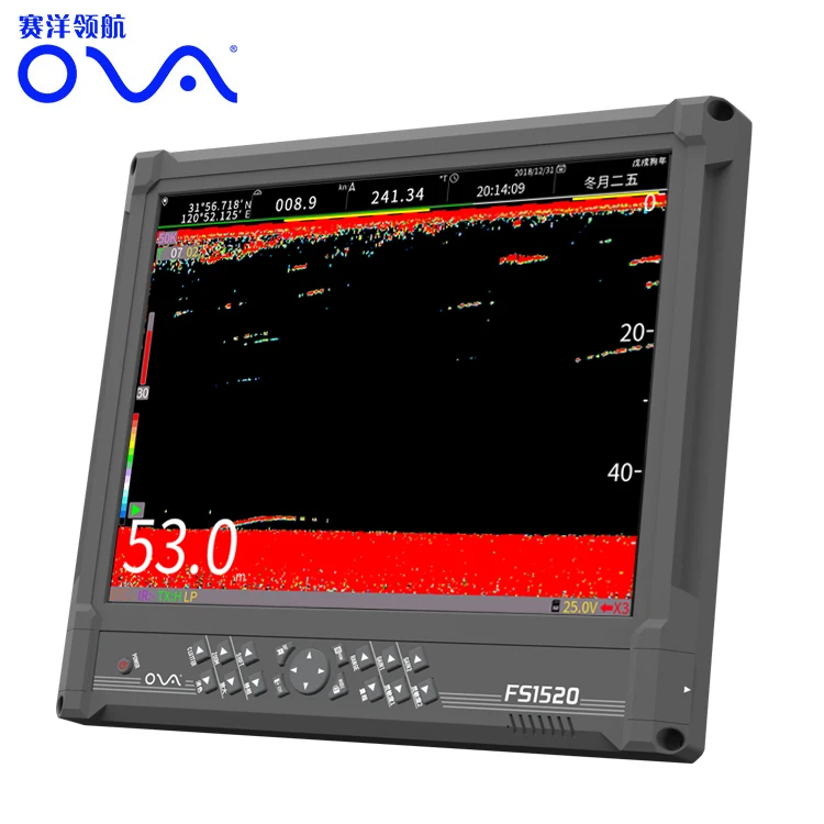 

OVA Professional marine sonar 15 inches fishing finder fish detector fish probe