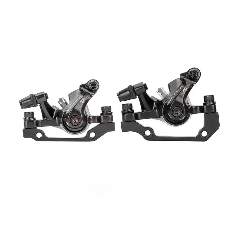 

Promax Lightweight Aluminum Alloy Mechanical Line Pulling Bicycle Disc Caliper,Mountain Bike Brake Caliper Kit, Black
