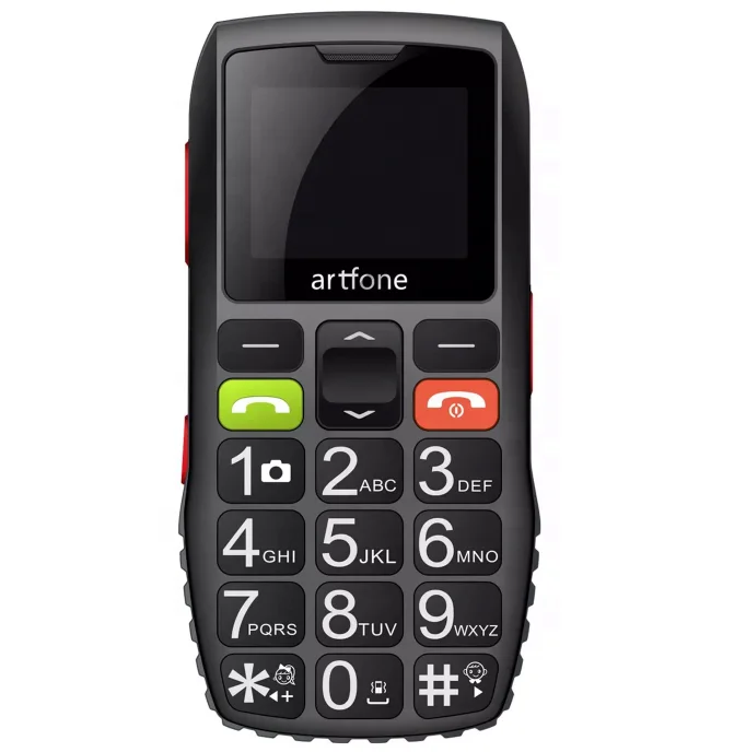 

MTK senior mobile phone with big buttons and charging cradle for the elderly people