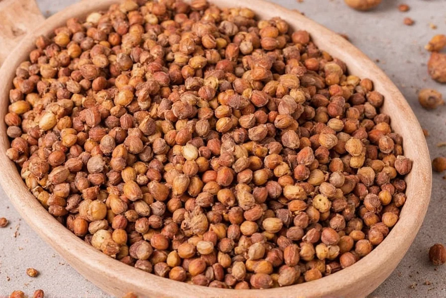 Whole cloves in glass jar with proper storage conditions