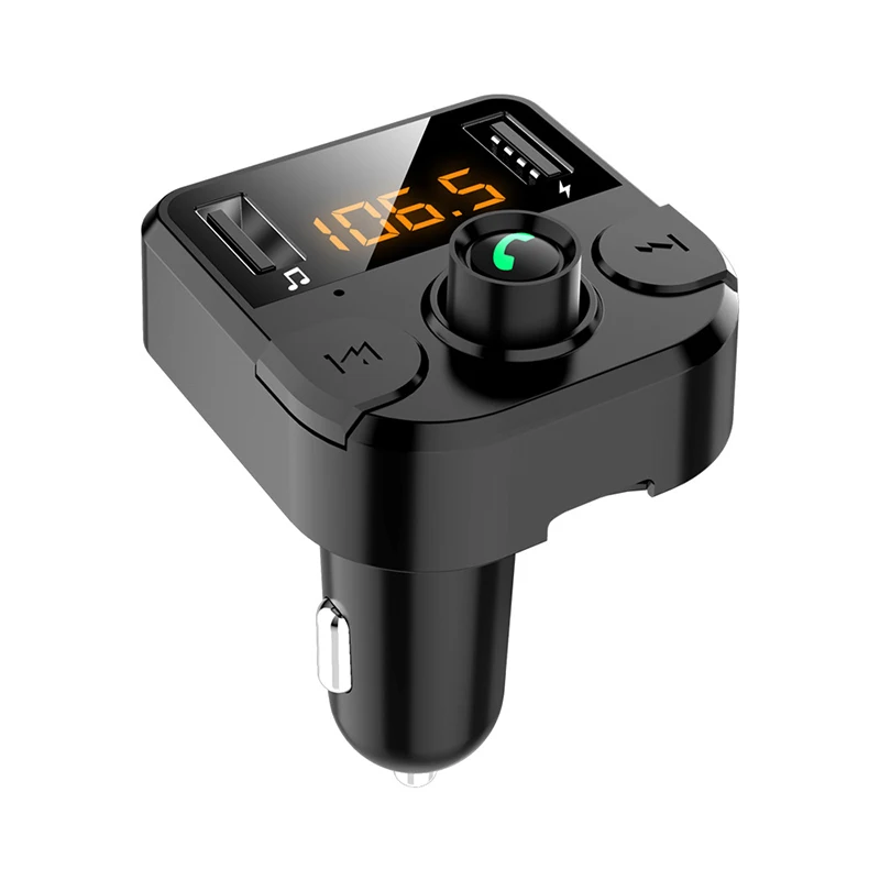 

Dropshipping BT36B Wireless BT 5.0 Radio Adapter Car Quick Charger, Black