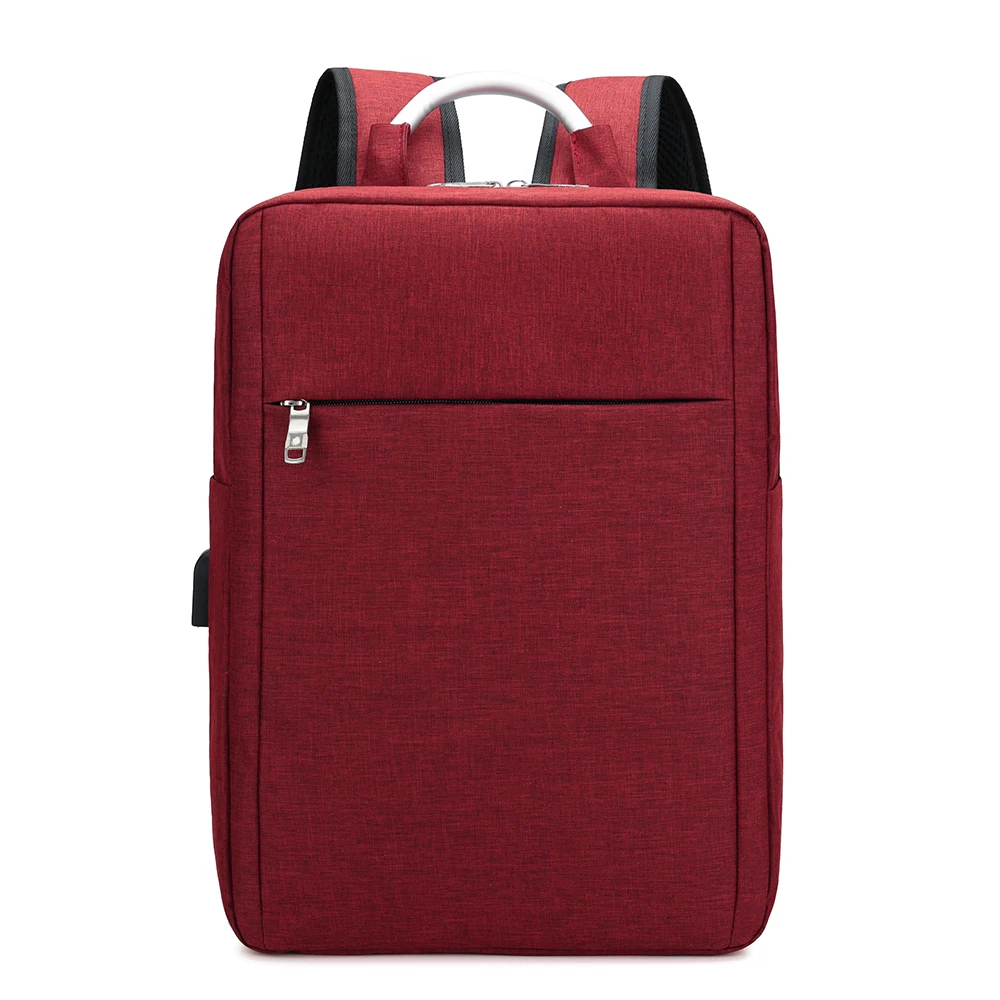 

Man Fashion Business Multifunctional Soft Ultralight Water Resistant No Label 15.6inch Usb Laptop Backpack