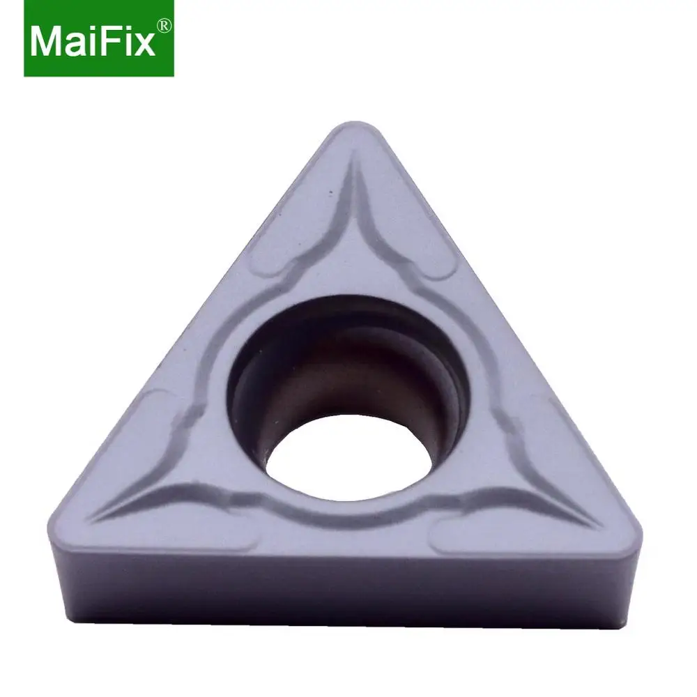 

Maifix TCMT110204 ZM30 CNC Lathe Turning Stainless Steel Triangle Metal Cutter Processing Cemented Carbide Inserts
