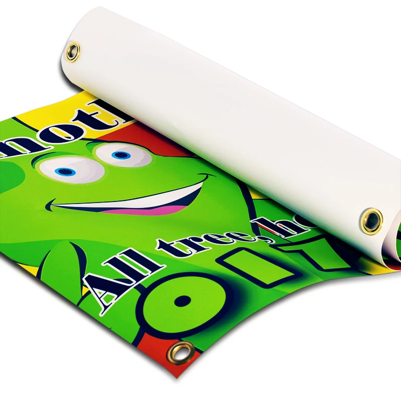 Fast Shipping Premium 13 Oz Event Vinyl Banner Custom Advertising Sign Banner Outdoor Display Vinyl Banner