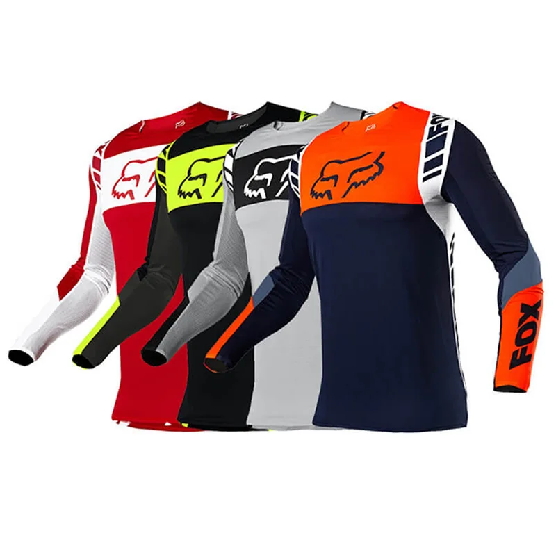 

Summer breathable long-sleeved bicycle mountain bike downhill motorcycle jersey Ciclismo Wear