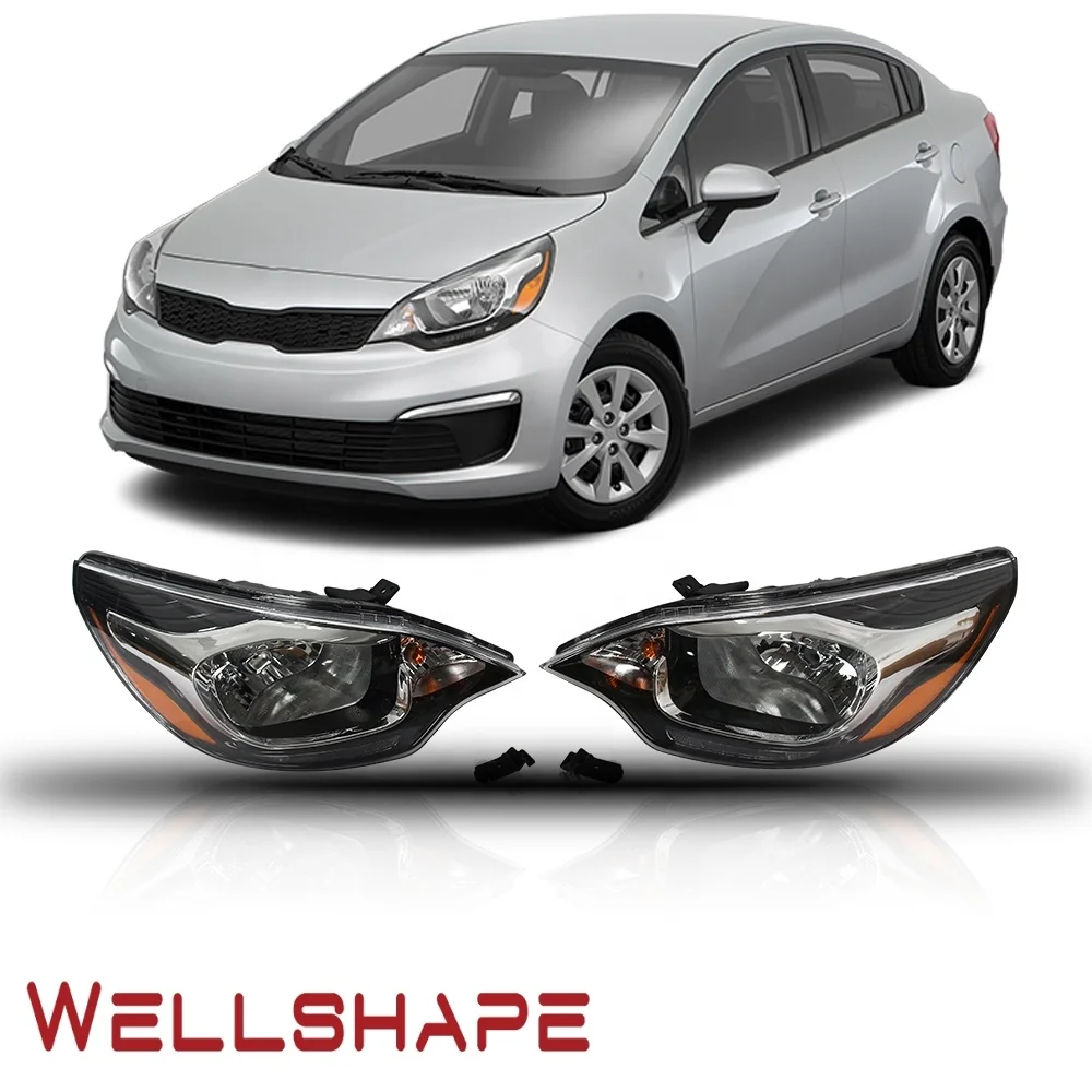 head lamp USA for Kia Rio 2012' Sedan