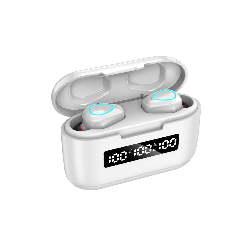

TWS Wireless Bluetooth 5.0 Earphones Mini Invisible Earbuds 8D Stereo Noise Cancelling Headset With 3500mAH Charging Box