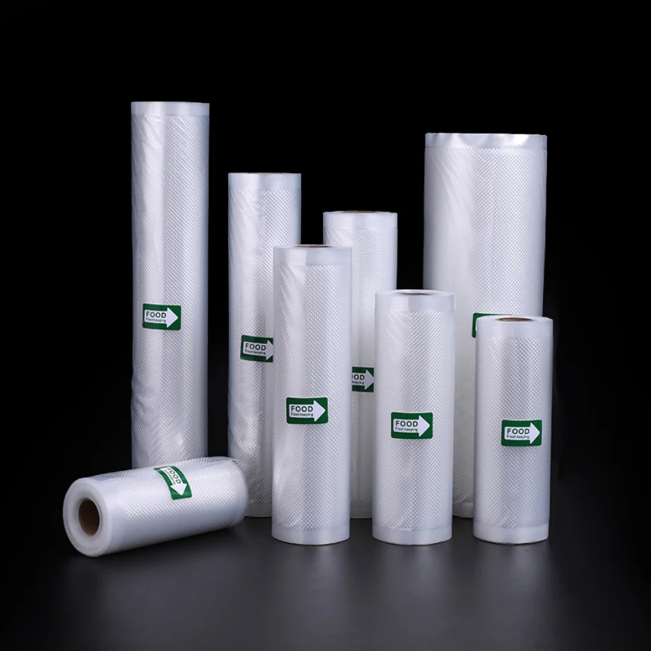 

Vacuum Seal Food Storage Bags for stores Food Packaging, Transparent