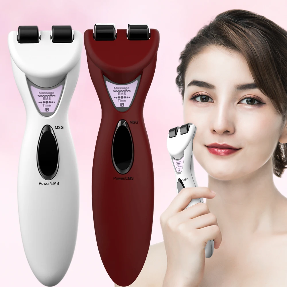 

Best Gifts 3D Face Roller Massager Shapers Beauty Mini EMS Machine, Choice