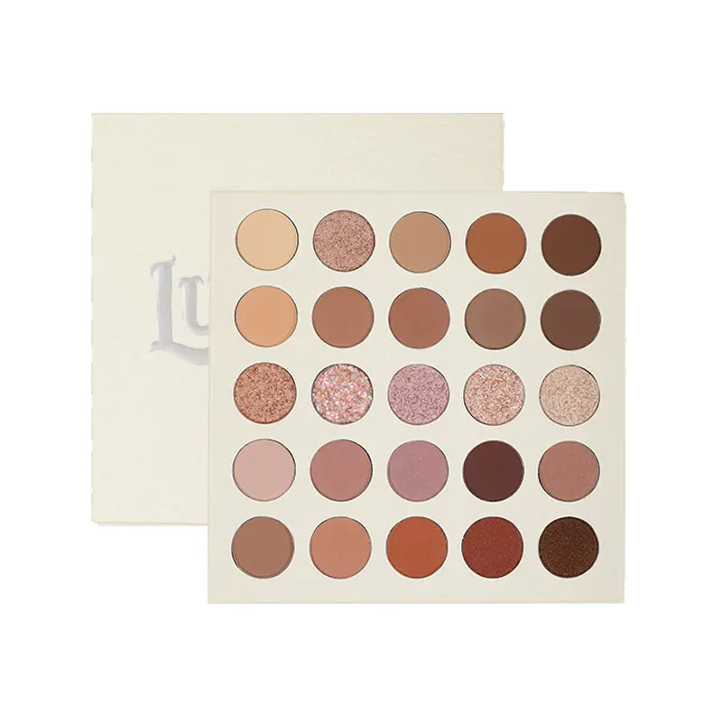 

Waterproof Cheap Private Label Wholesale Custom Eyeshadow Palette 25 Color Big Multichrome Makeup Eyeshadow Palette