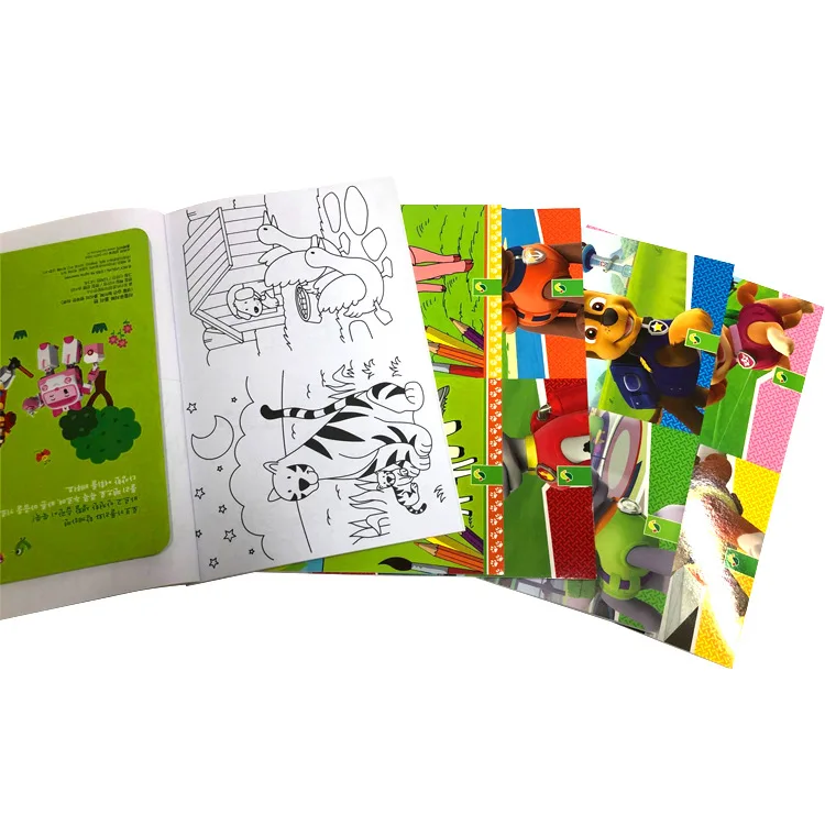 

Print Factory Supplies Children's Book Hardcover Picture Book English Printing
