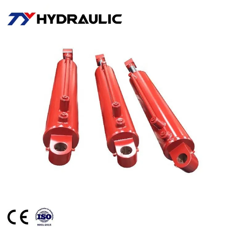 Two Way Small Mini Piston Hydraulic Cylinder Price With Rod Hoses Seal
