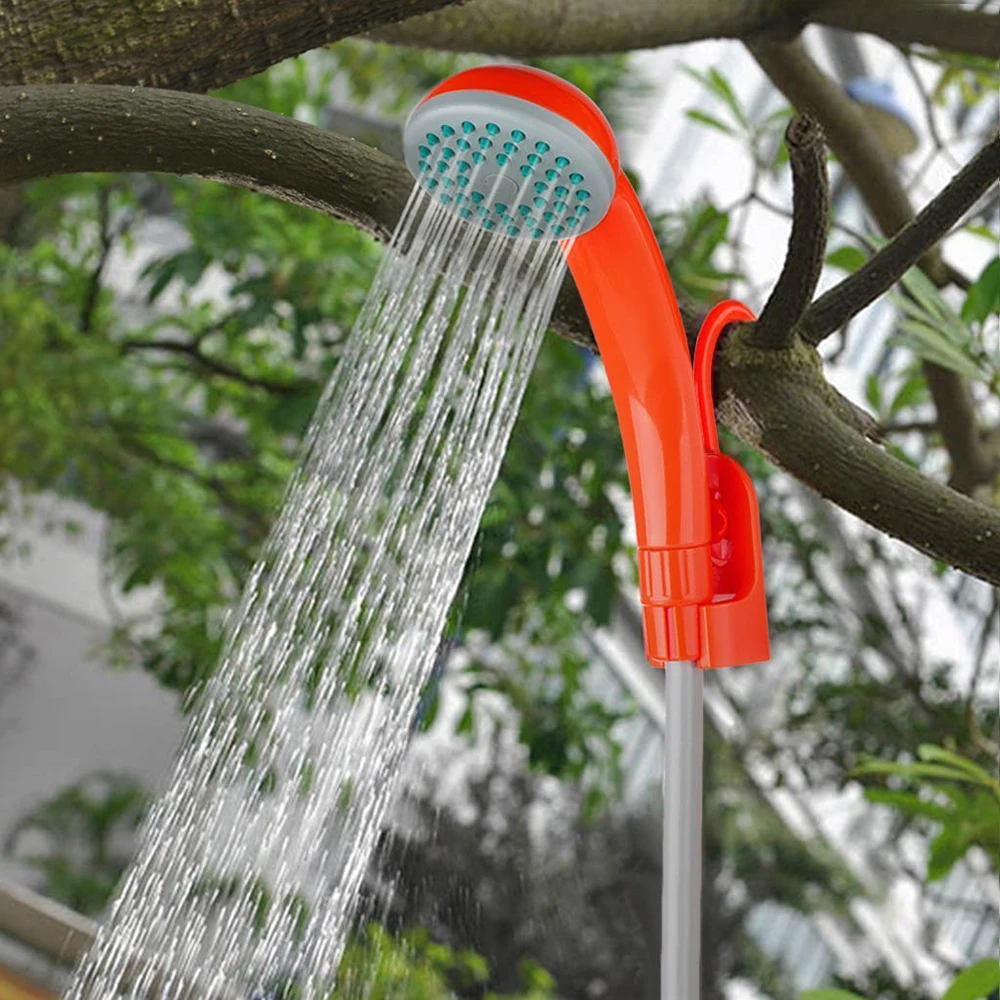 

Great Waterproof Performance Battery Powered Portable Outdoor Shower Garden Shower For Cleaning Purpose