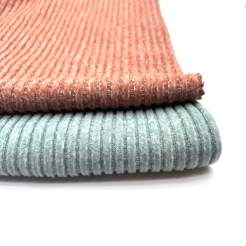 

Shaoxing textile custom striped polyester clothing rib fabric knit fabric yoga clothing